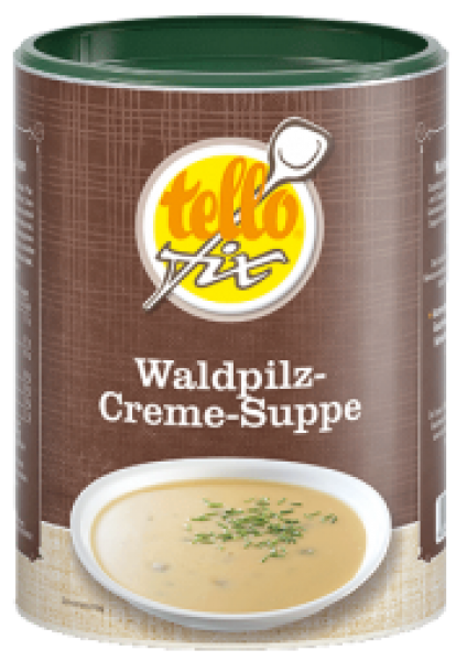 tellofix Waldpilz-Creme-Suppe 500g / 5,5L